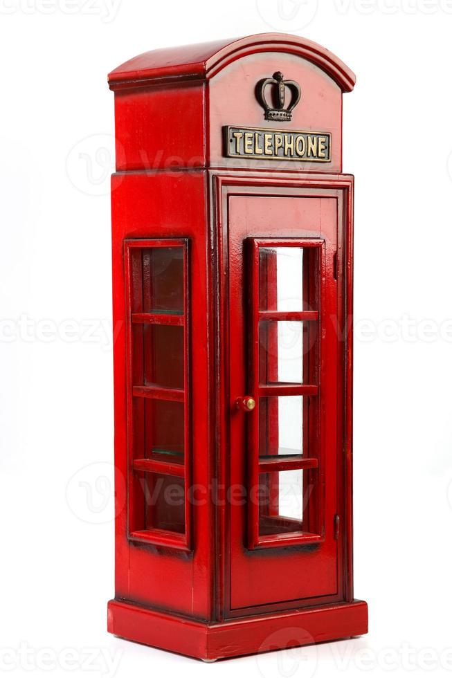 miniatura della cabina telefonica inglese foto