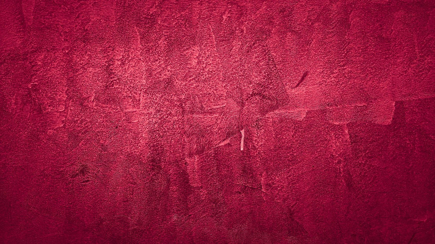 fondo rosso astratto di struttura del muro di cemento del cemento vecchio foto