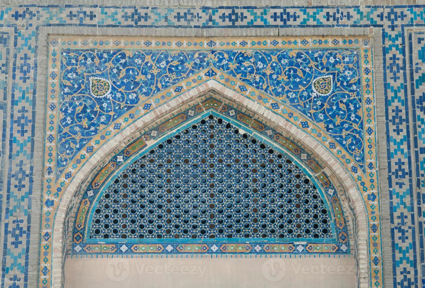 elementi dell'architettura antica dell'Asia centrale foto