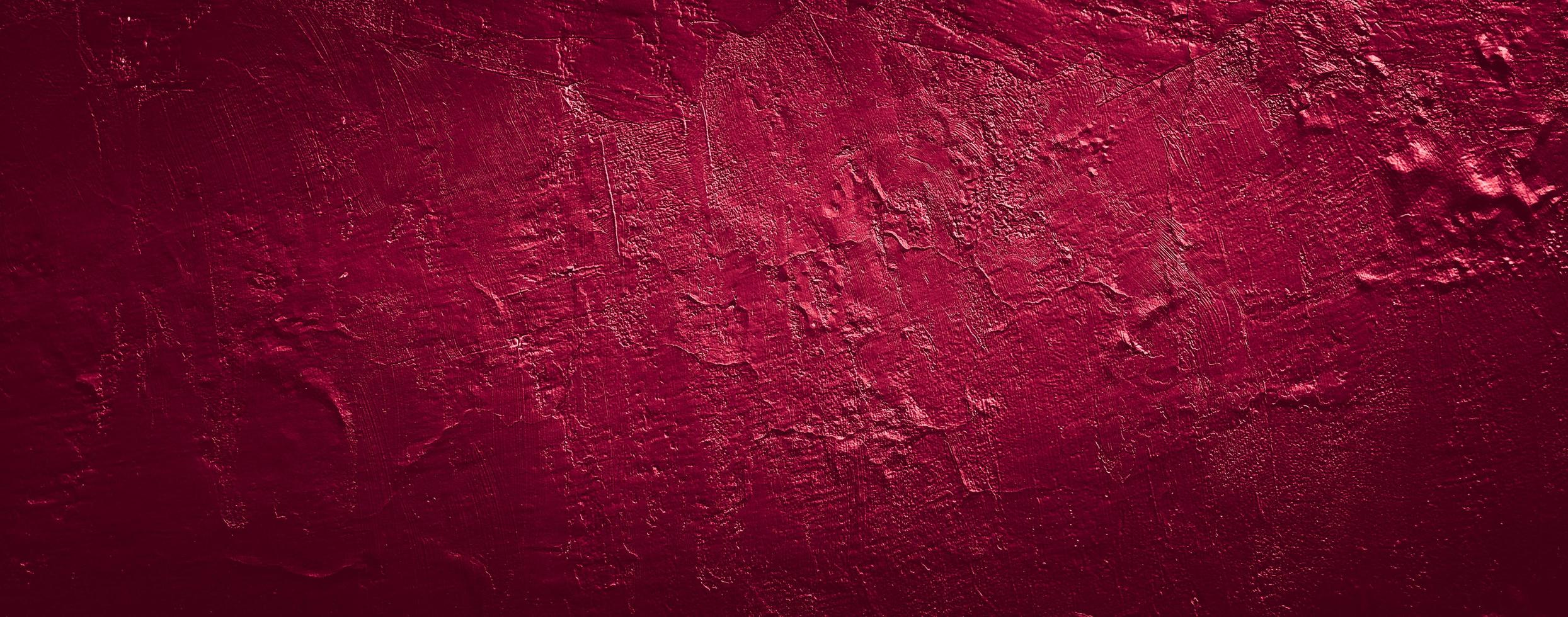 fondo rosso grungy astratto di struttura del muro di cemento del cemento foto
