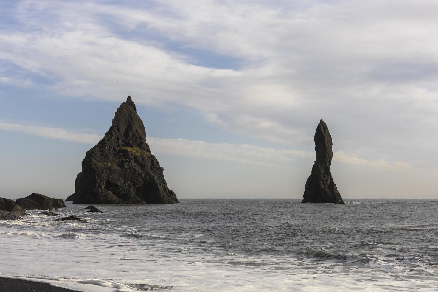 spiaggia di reynisfjara, Islanda meridionale foto