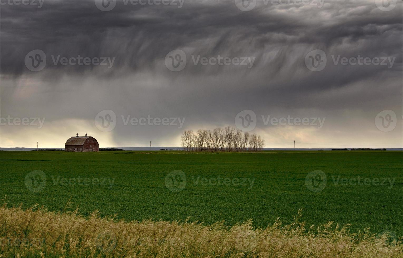 nuvole di tempesta della prateria foto