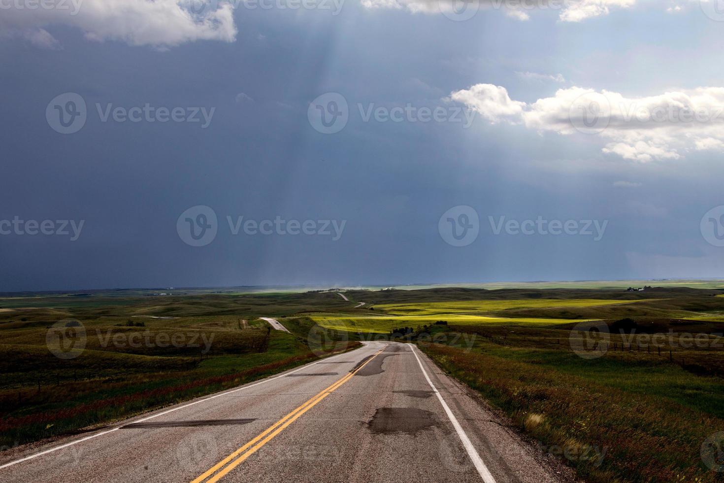 nuvole di tempesta della prateria foto