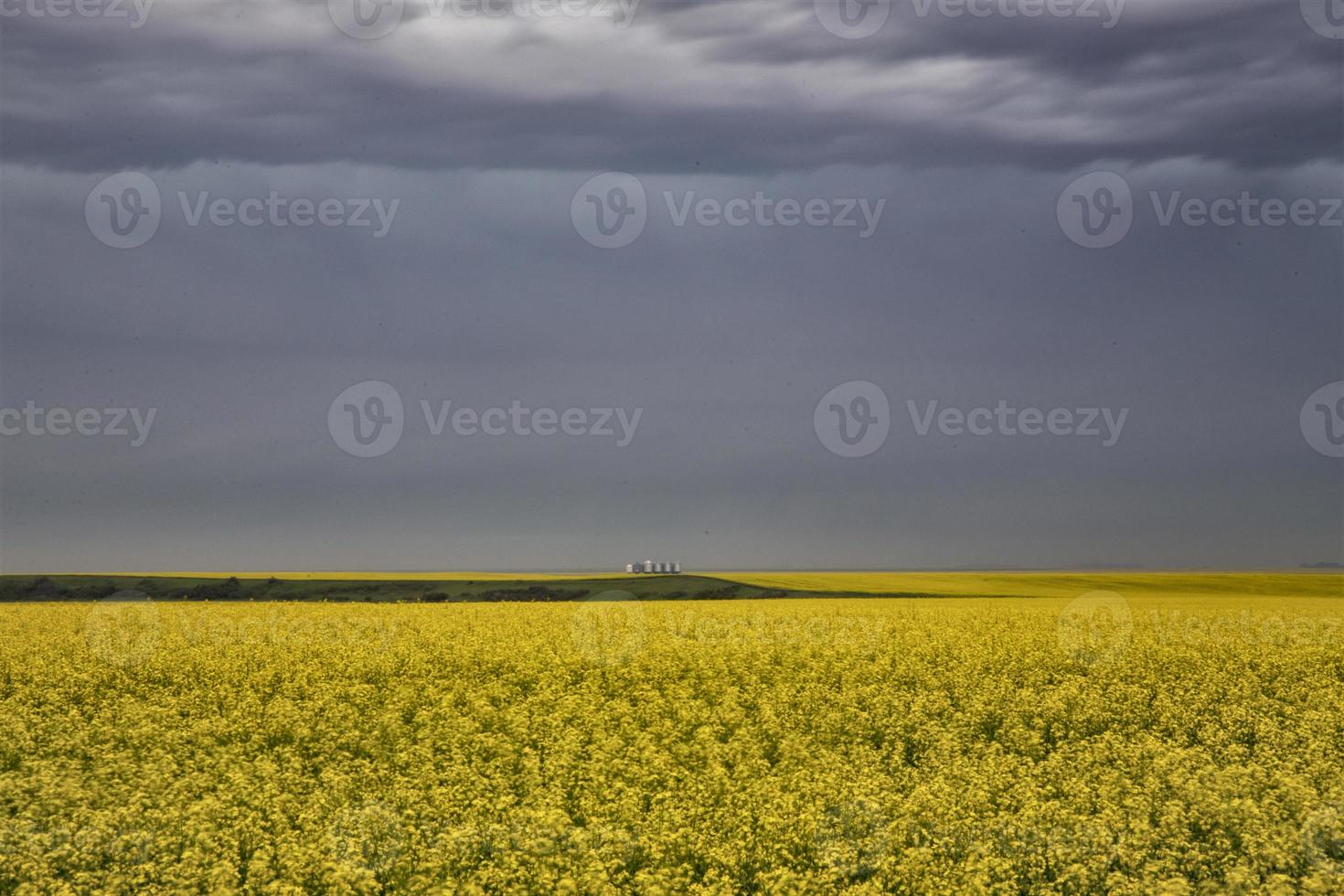 prateria nuvole temporalesche canada foto