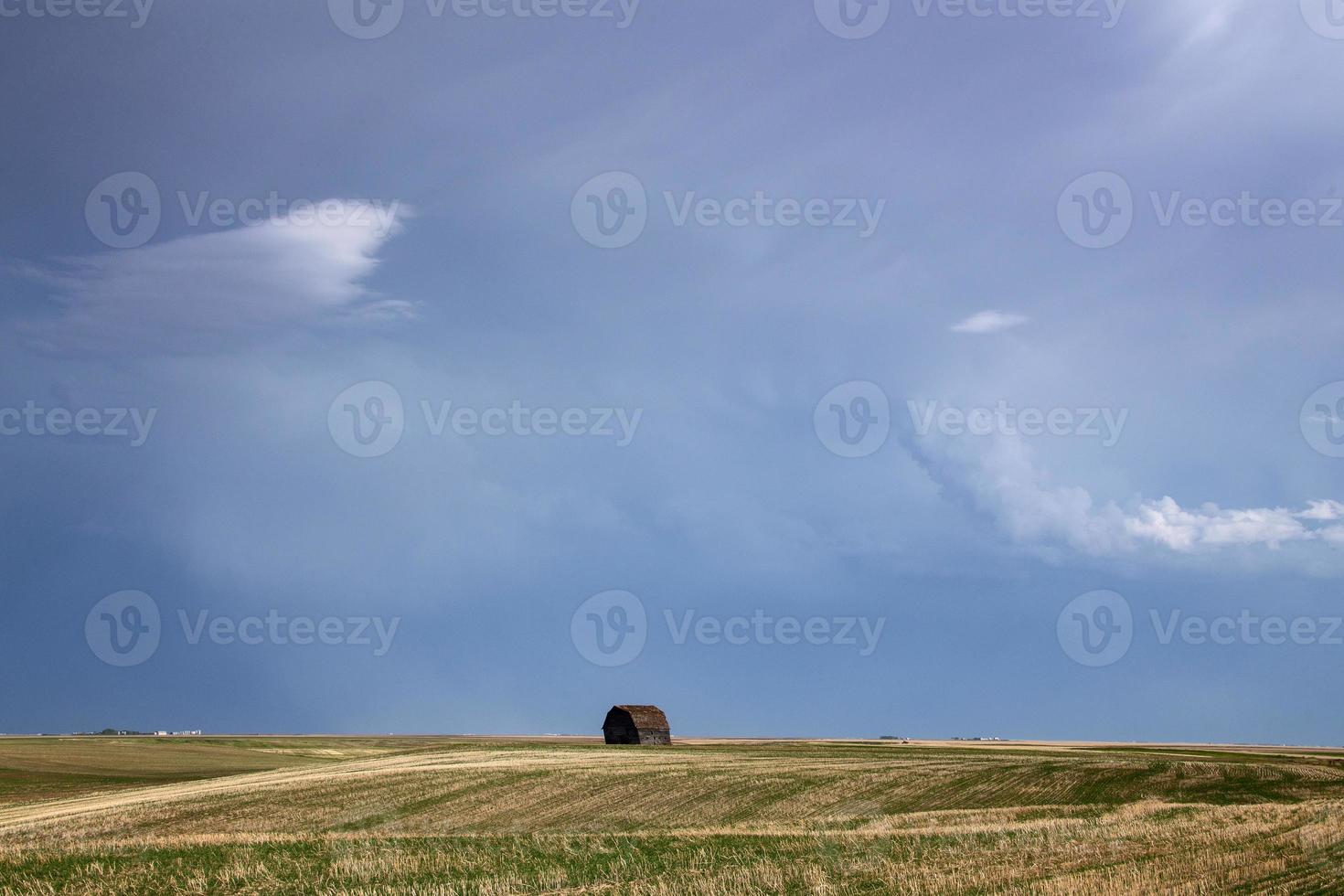 nuvole di tempesta della prateria foto