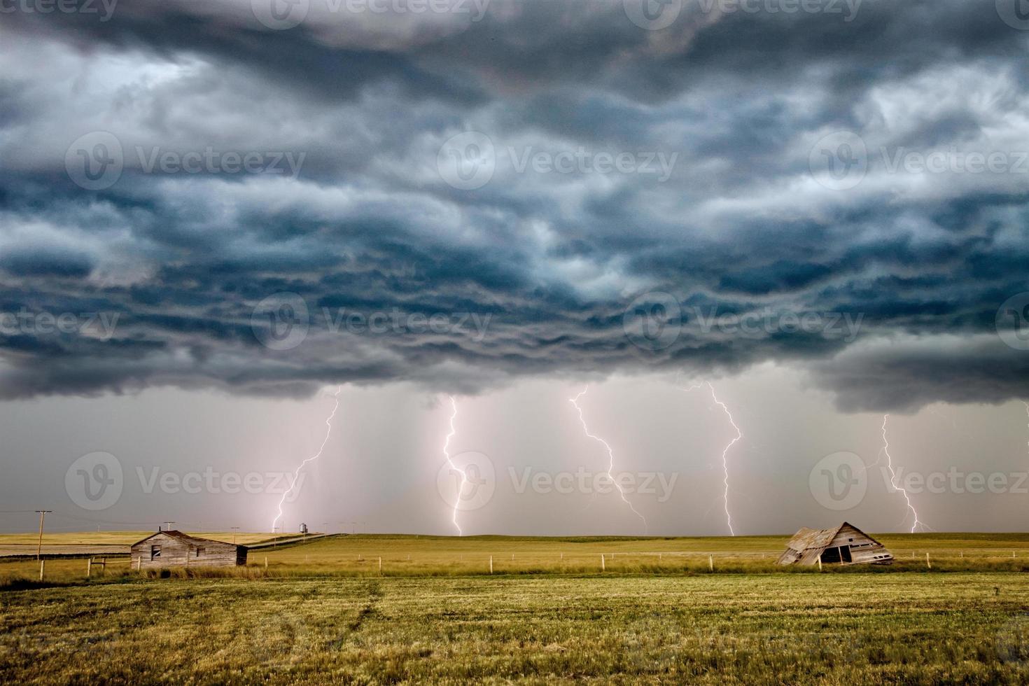 tempesta della prateria canada foto