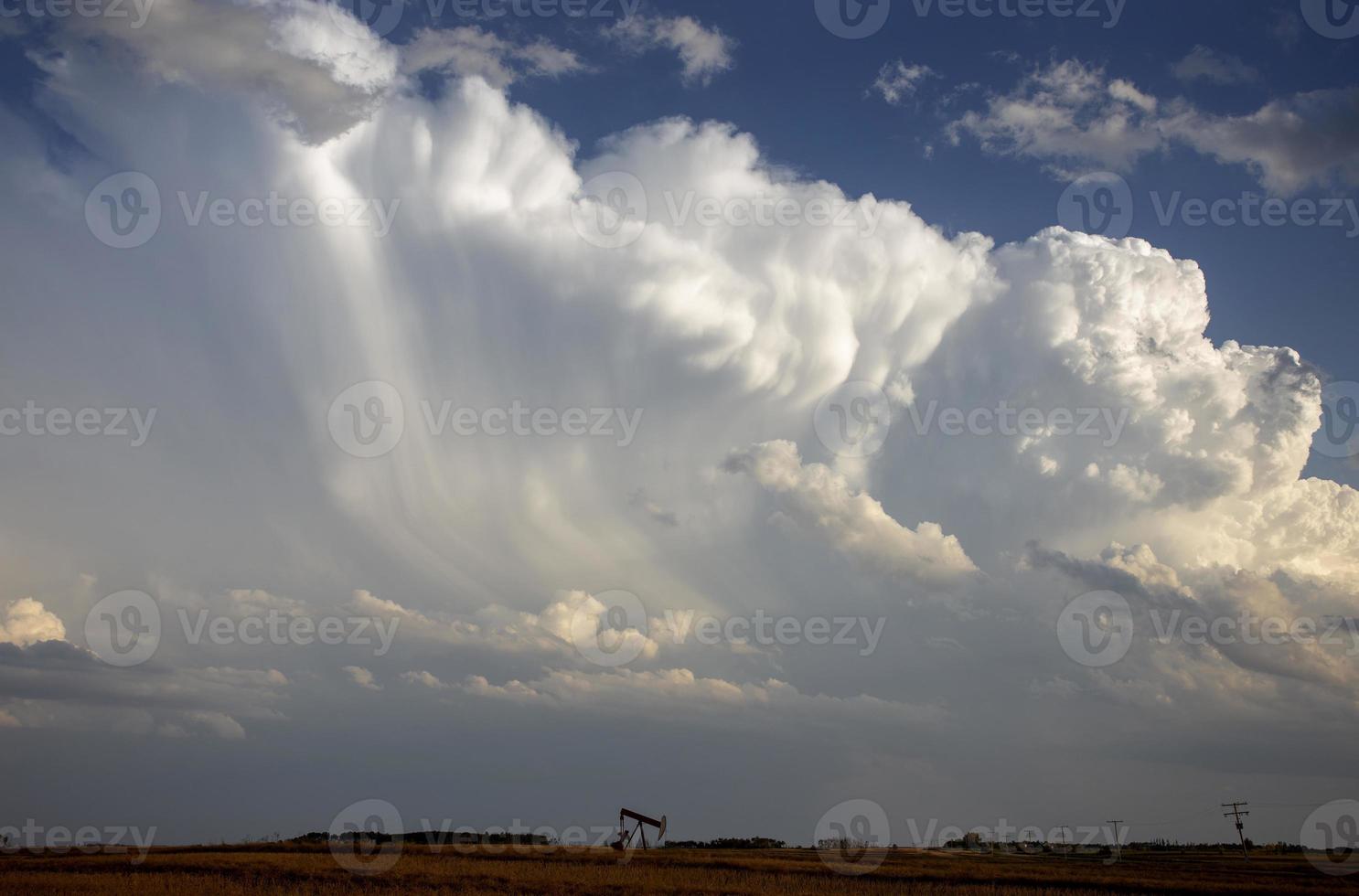 nuvole di tempesta della prateria foto