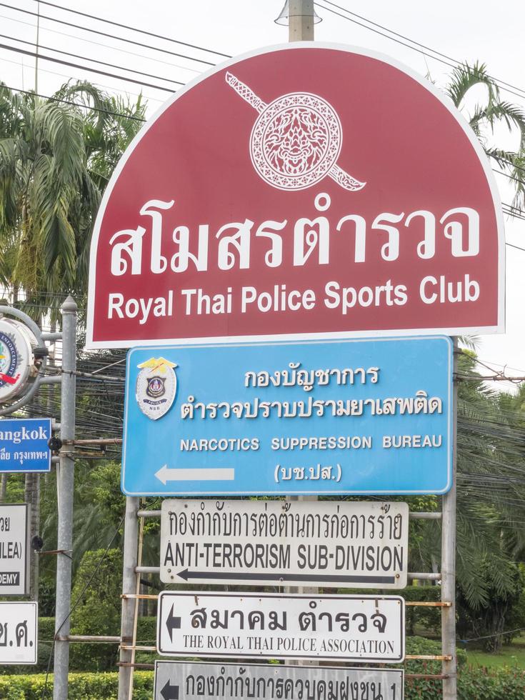 vibhavadirangsit road bangkokthailand18 agosto 2018 club di polizia il 18 agosto 2018 in Thailandia. foto