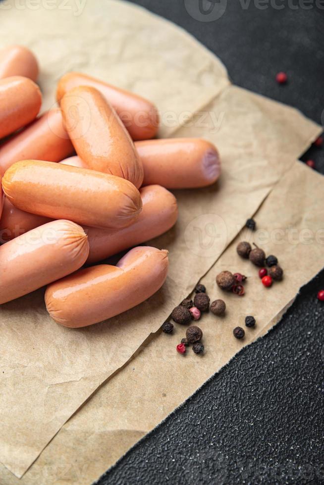 salsiccia senza carne proteine vegetali seitan soia grano cibo sfondo foto