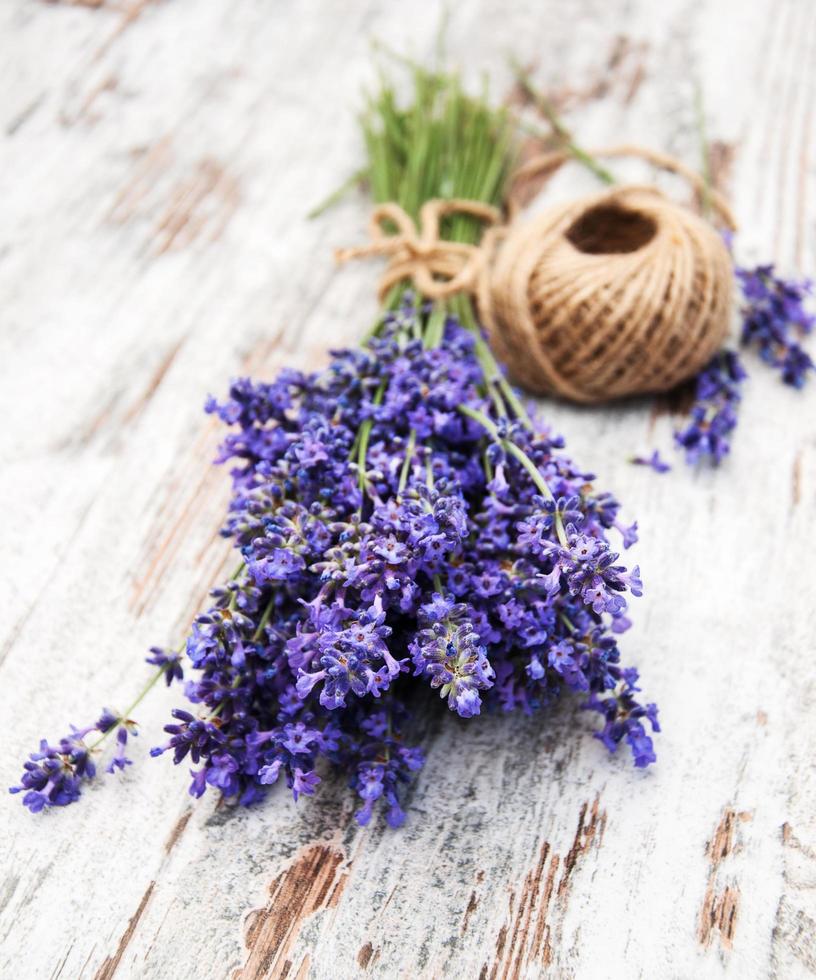 mazzo di lavanda foto