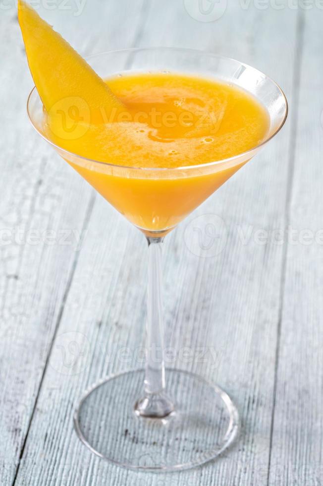 cocktail di mango albicocca foto