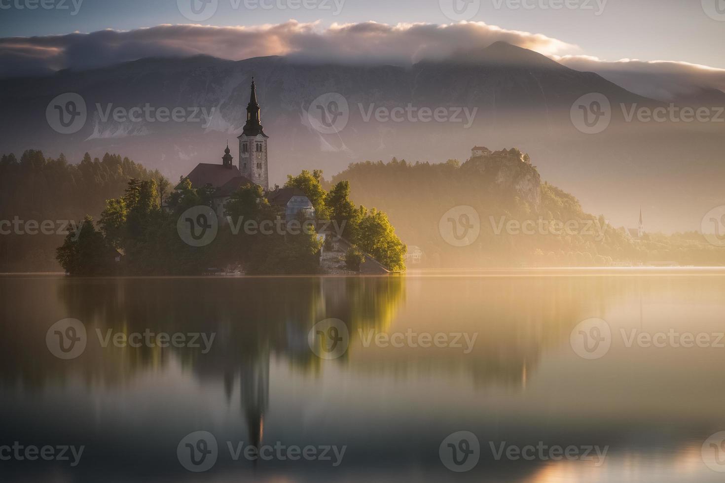 isola di bled in slovenia foto