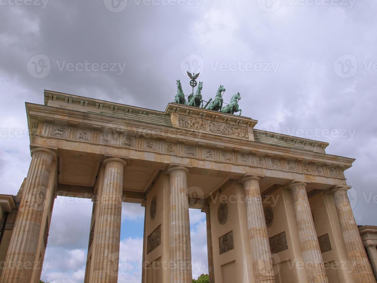 brandenburger tor berlino foto