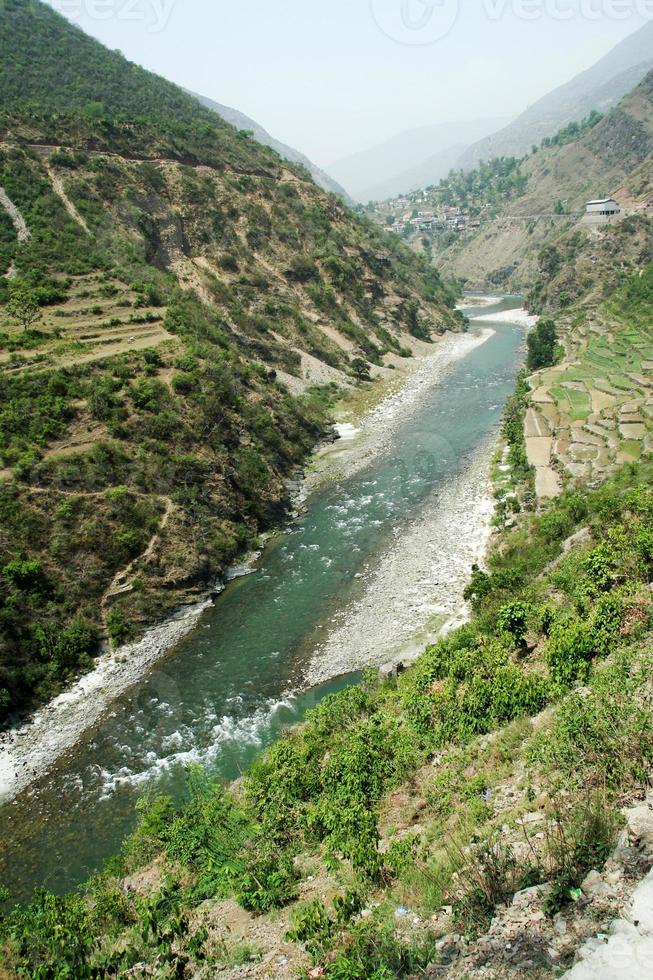 foto di paesaggi della valle di Yamuna