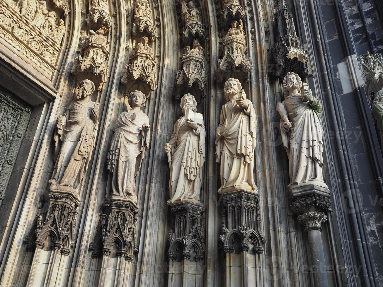 cattedrale di san pietro a koeln foto