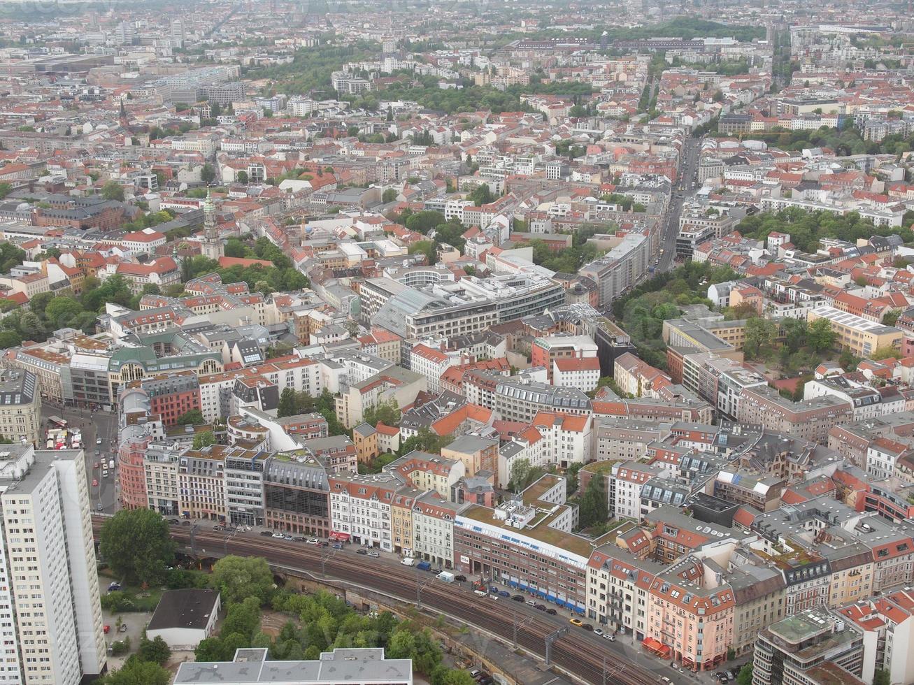 berlino vista aerea foto