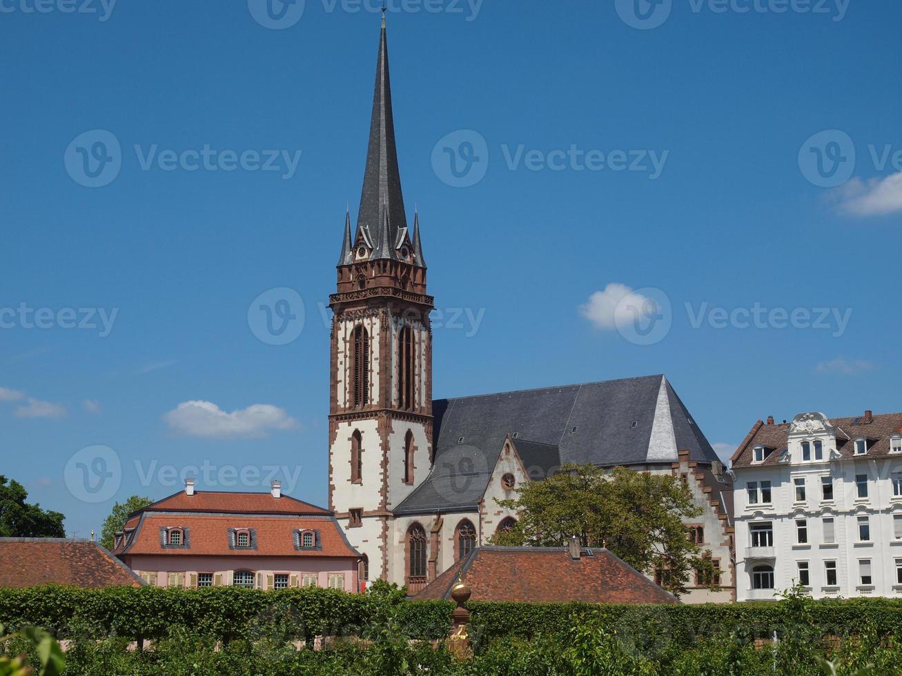 chiesa di santa elisabetta a darmstadt foto