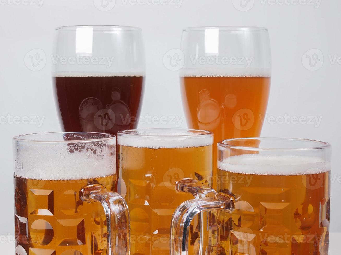bicchieri da birra tedeschi foto
