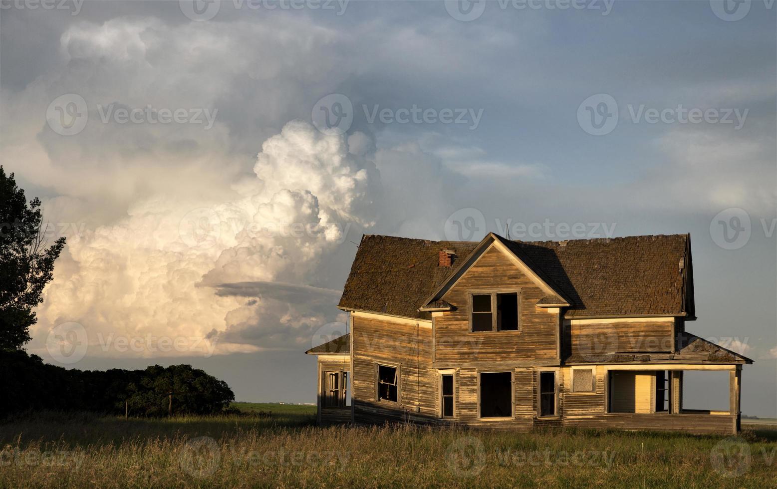 nuvole di tempesta saskatchewan foto