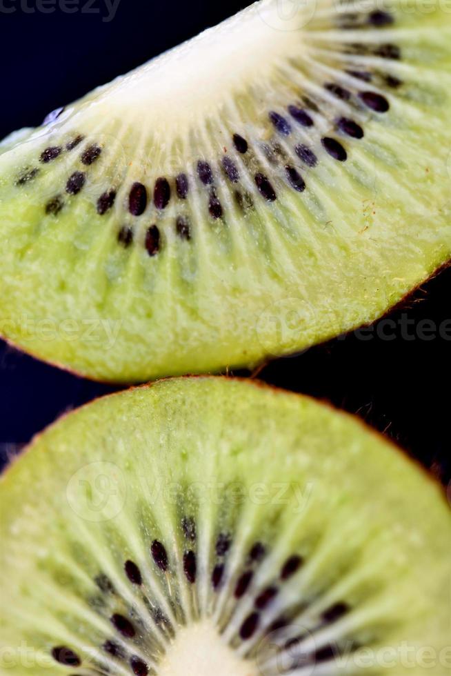 macro di kiwi foto