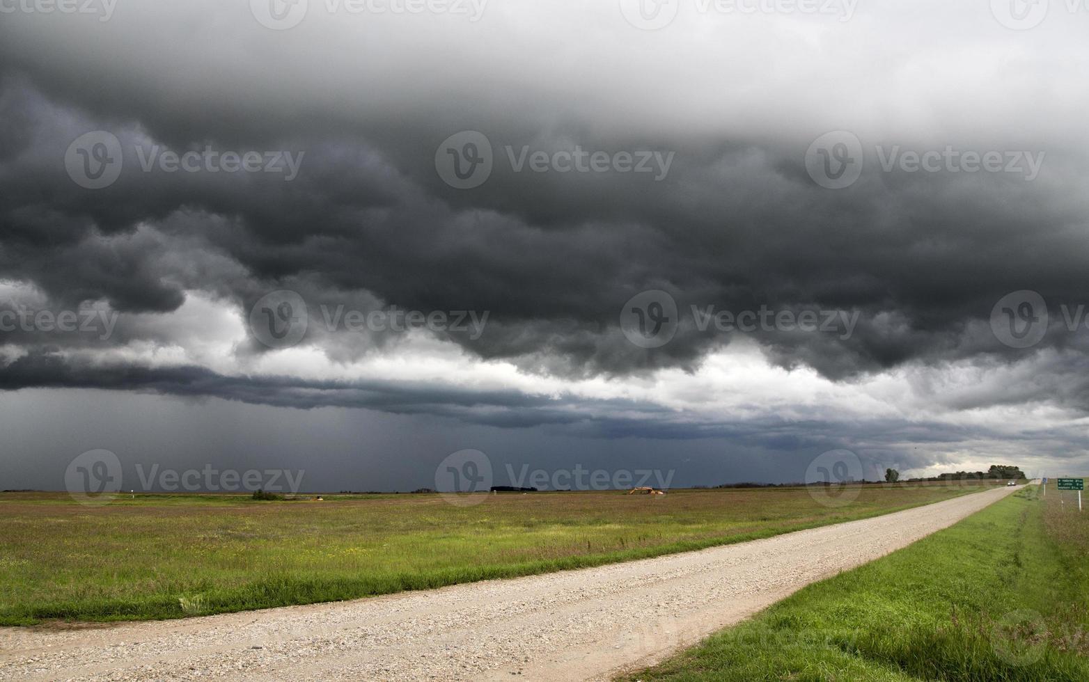 nuvole di tempesta saskatchewan foto