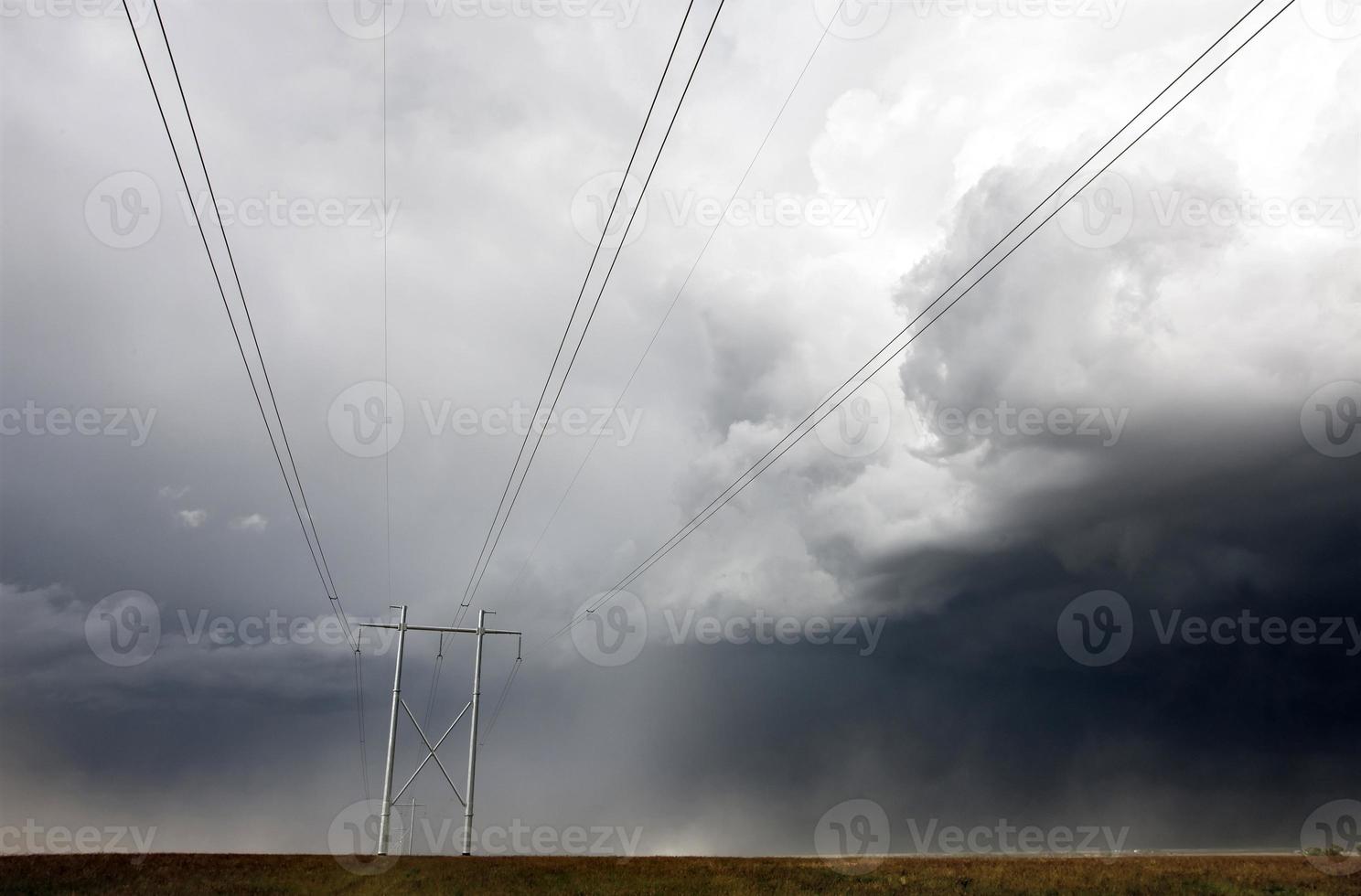 nuvole di tempesta saskatchewan foto