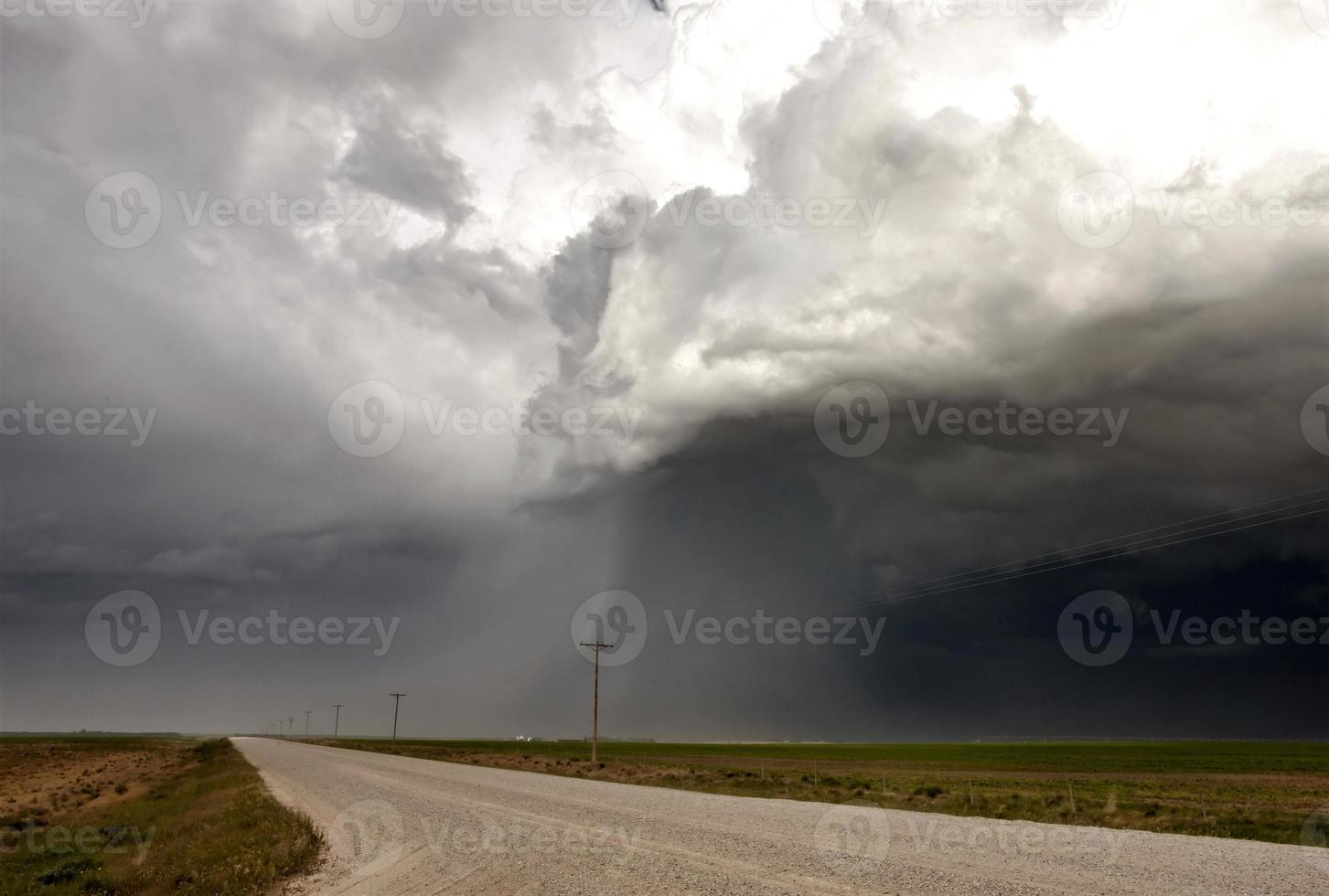 nuvole di tempesta saskatchewan foto