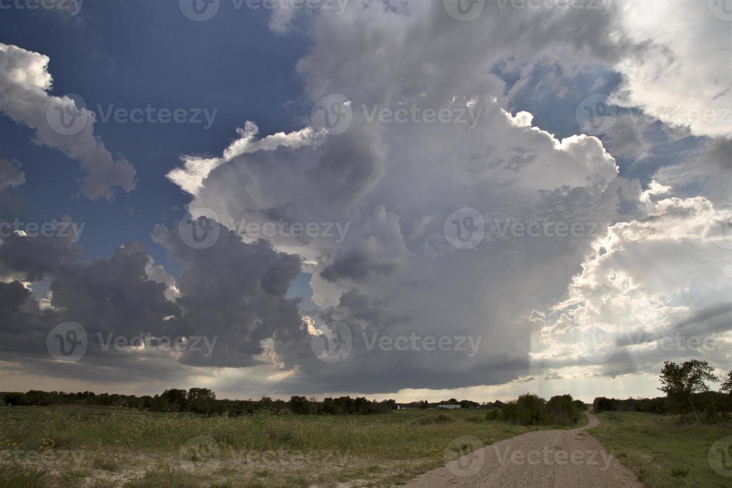 nuvole di tempesta saskatchewan foto