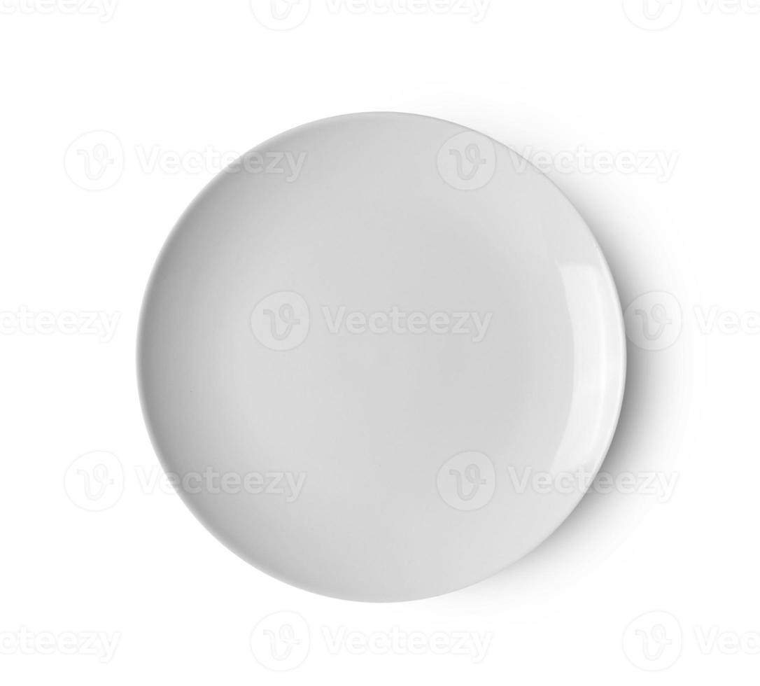 piatto bianco su bianco foto