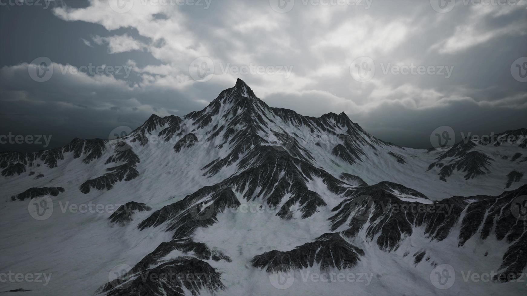 cime e nuvole d'alta quota foto