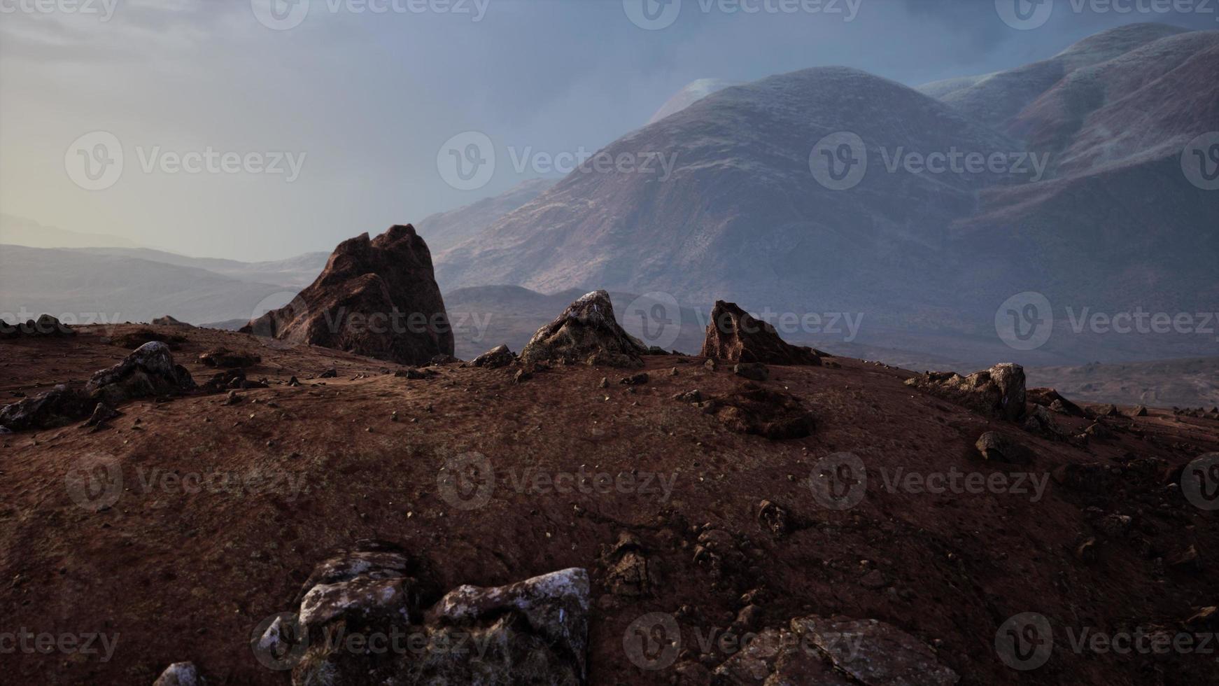 formazioni rocciose nel deserto del wadi rum foto