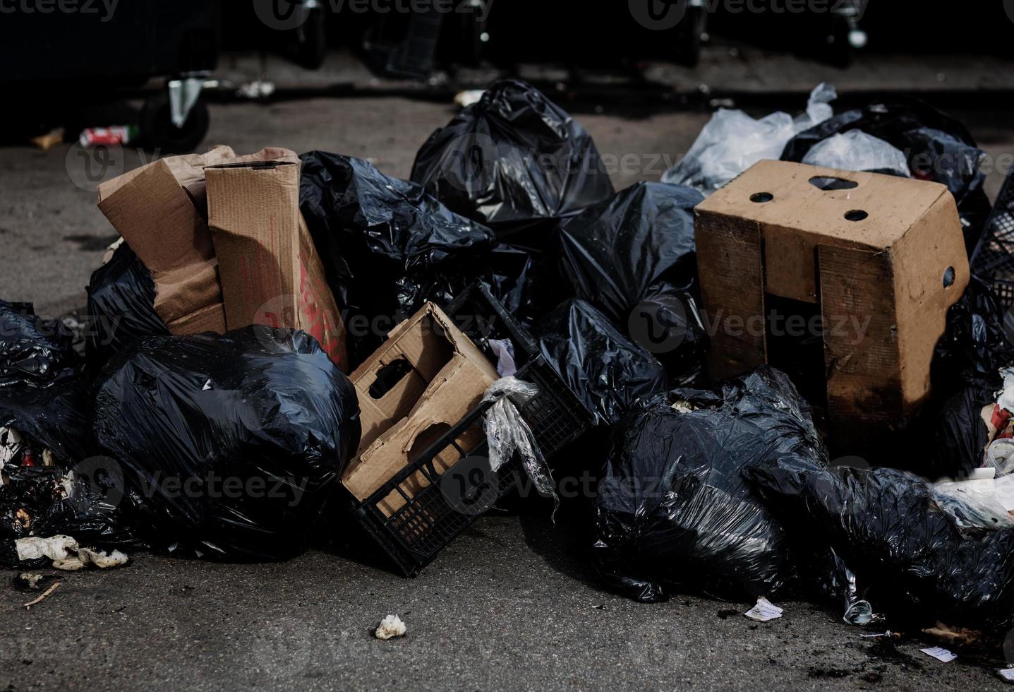 concetto di discarica foto