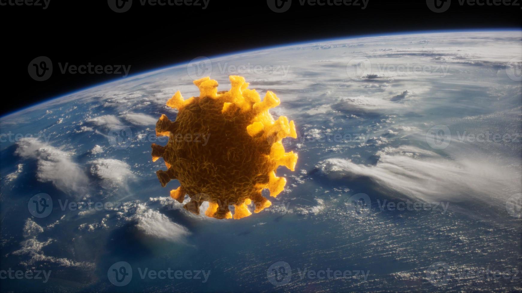 coronavirus covid-19 asteroide vicino alla terra foto