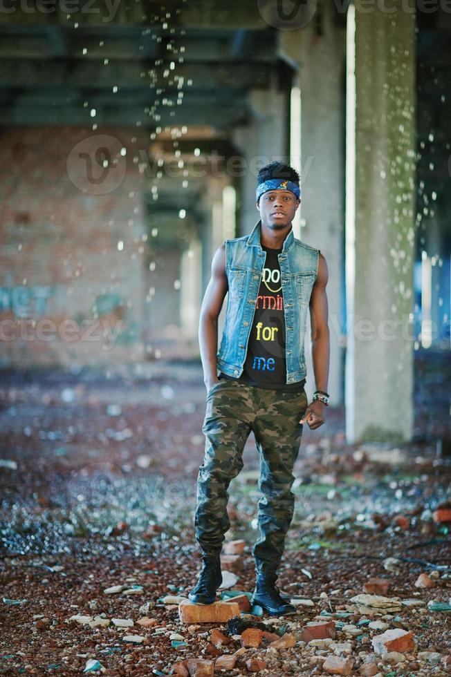 cantante nero afroamericano gangsta rap foto