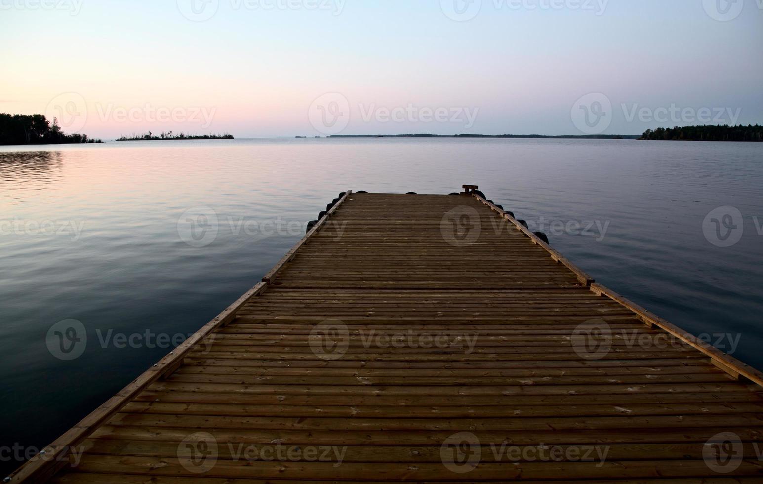 lago del nord del saskatchewan foto