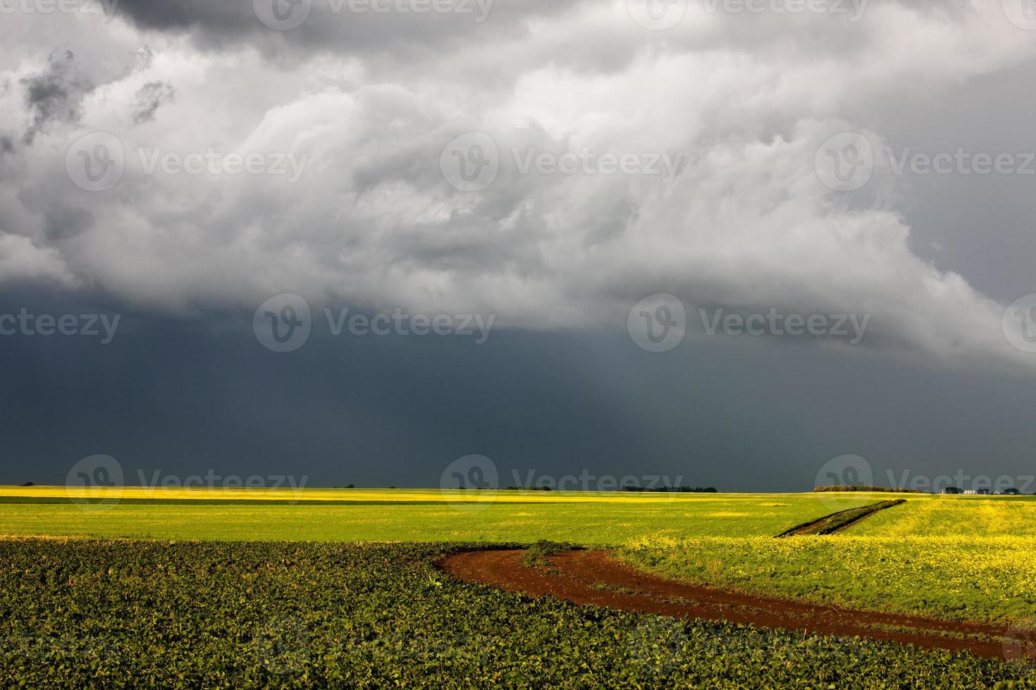 nuvole di tempesta della prateria foto