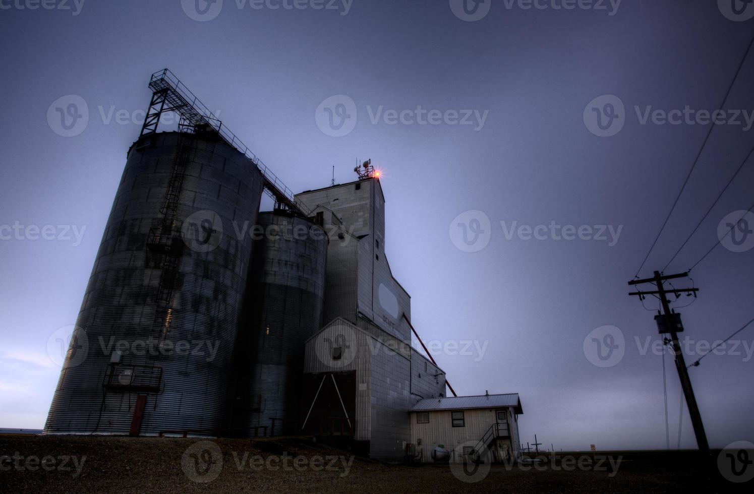 elevatore del grano saskatchewan foto