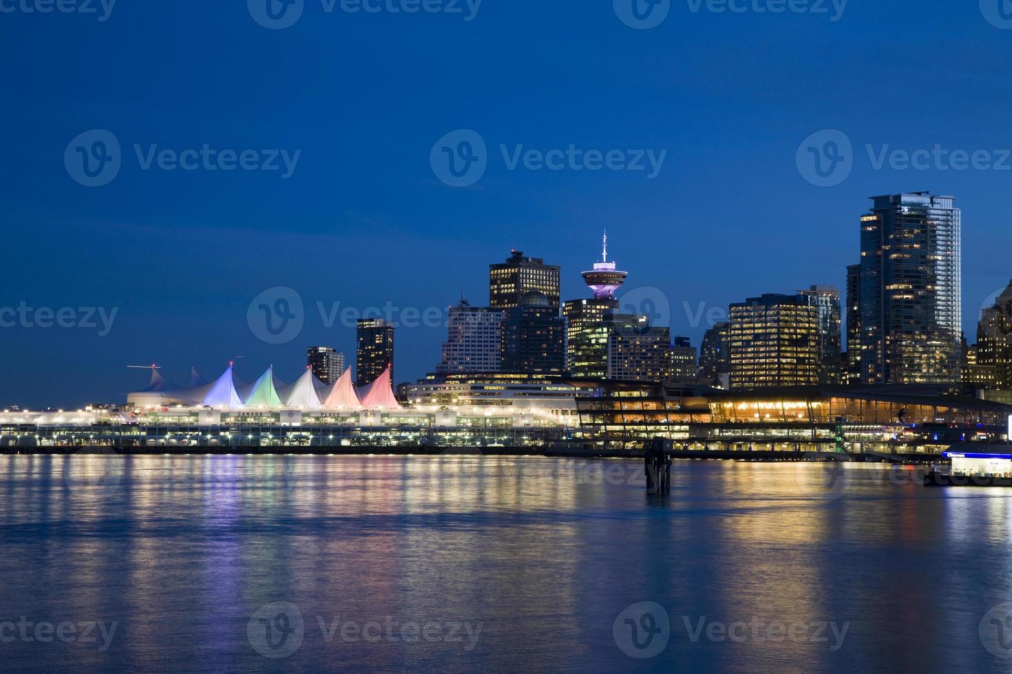 skyline di vancouver canada foto