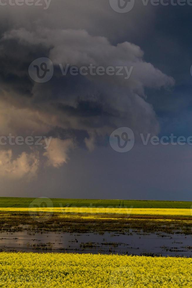 nuvole di tempesta della prateria foto