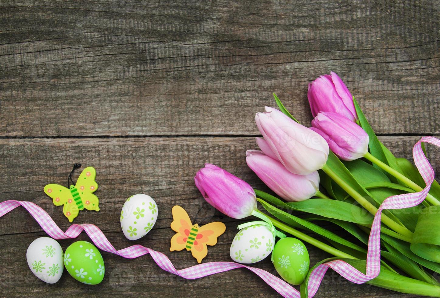 sfondo delle vacanze di pasqua foto