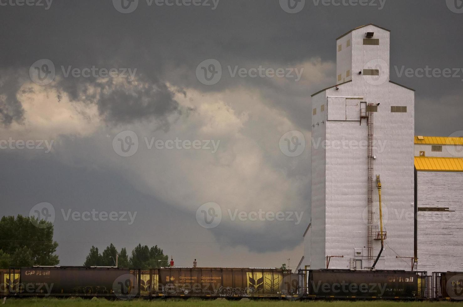 nuvole di tempesta saskatchewan foto