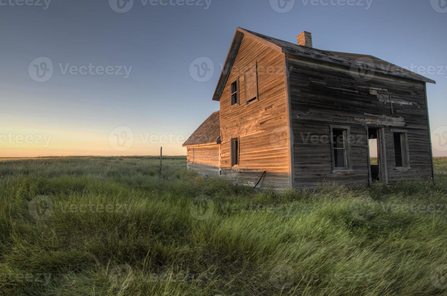 fattoria abbandonata saskatchewan canada foto