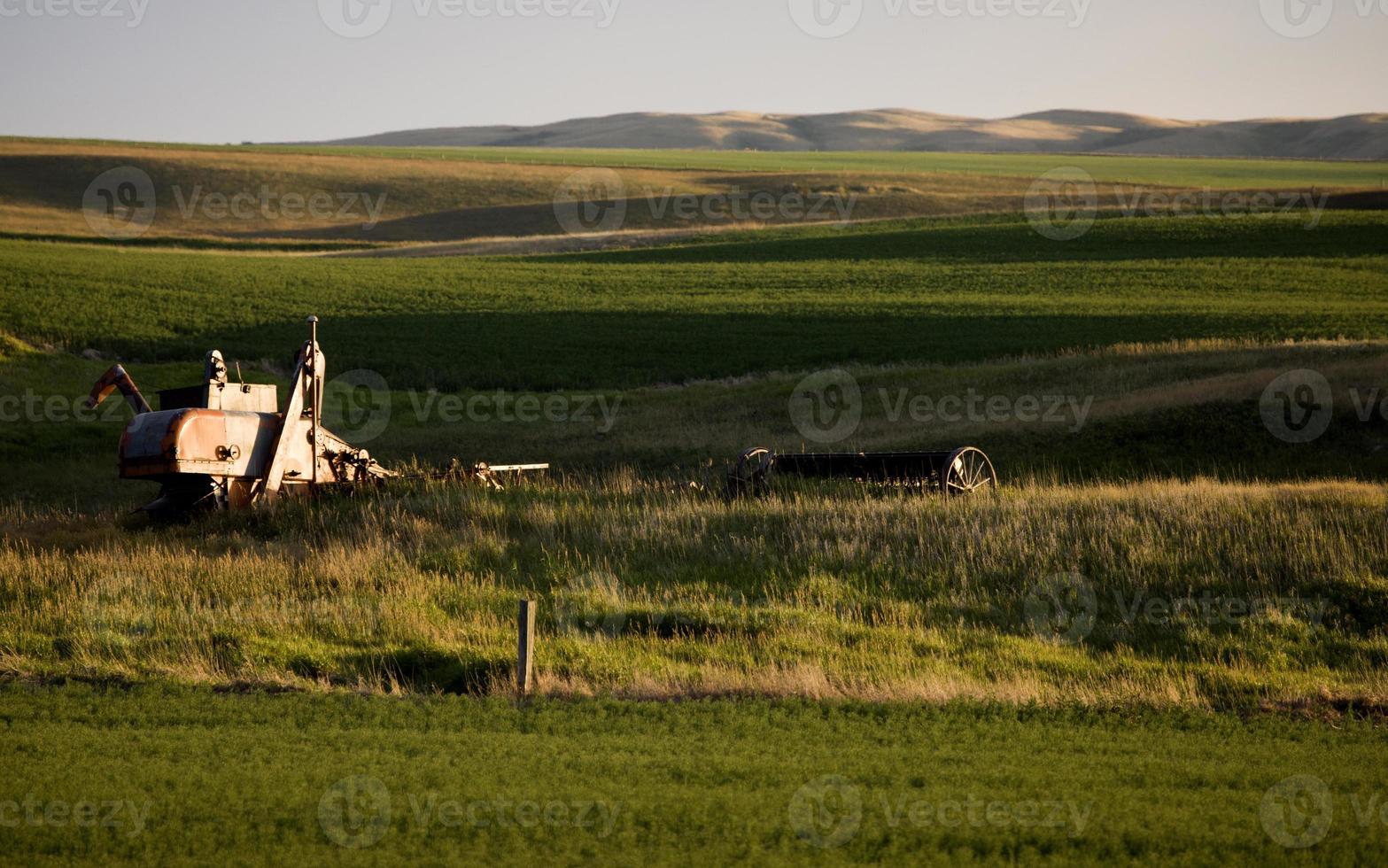 scena della prateria saskatchewan foto