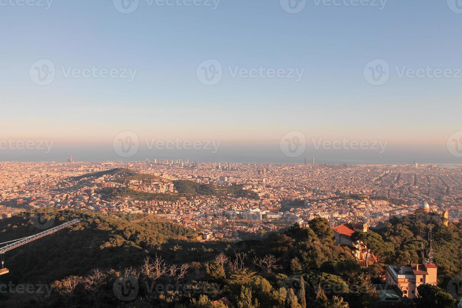 colline a barcellona foto