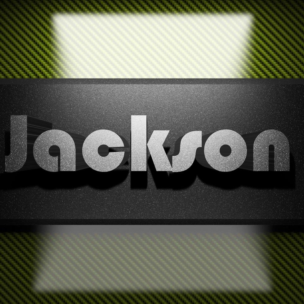 Jackson parola di ferro sul carbonio foto