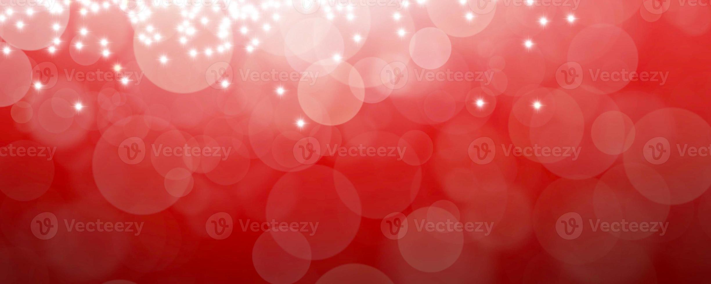 astratto sfondo rosso con bokeh leggero e sfondo estivo foto