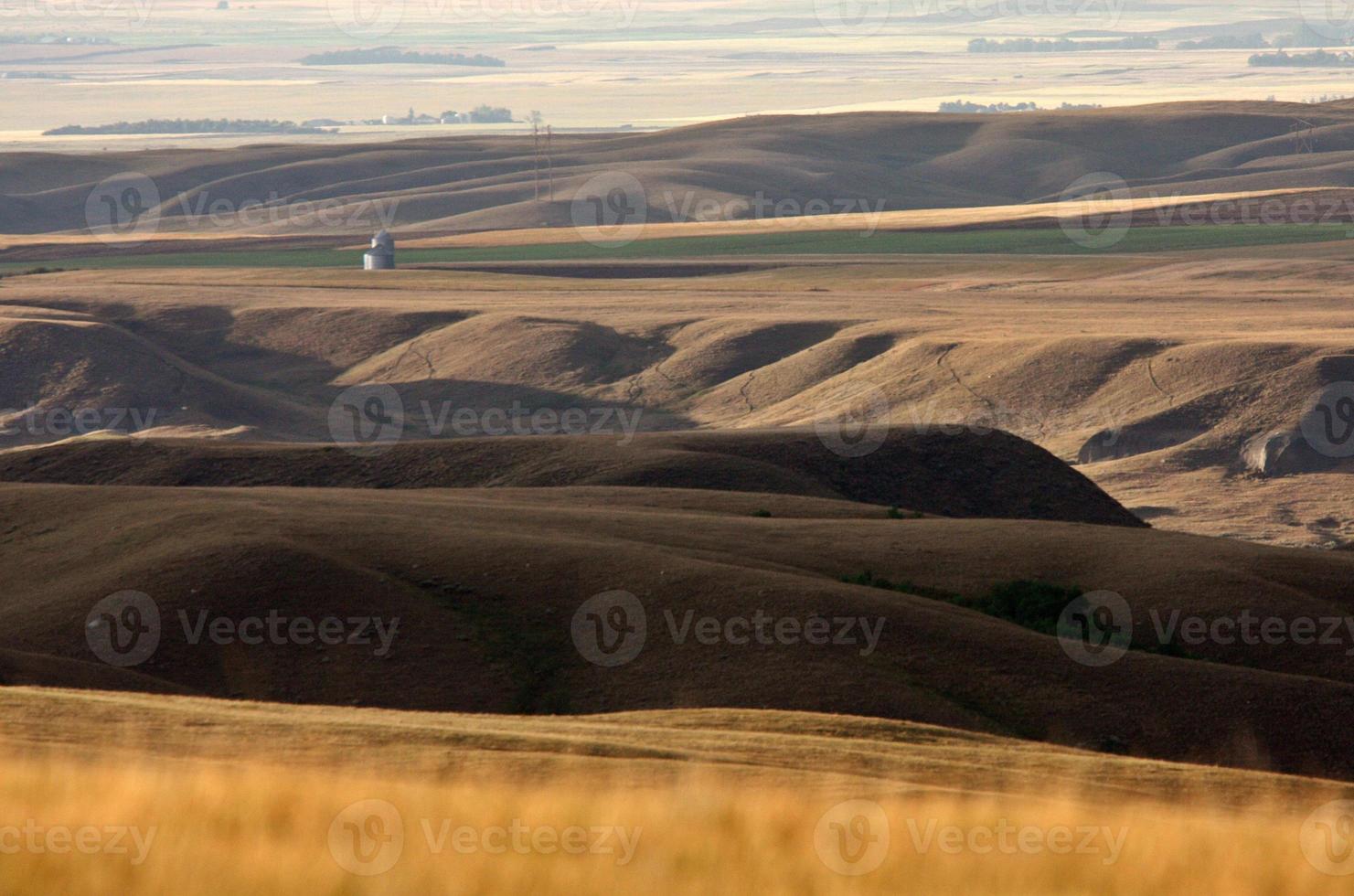 grande valle fangosa del saskatchewan foto