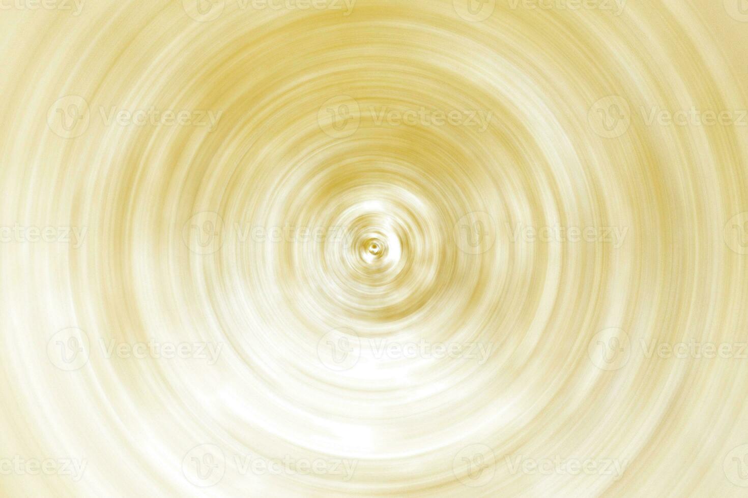 elemento astratto di cerchi dorati concentrici. radiante, effetto ondulato. foto
