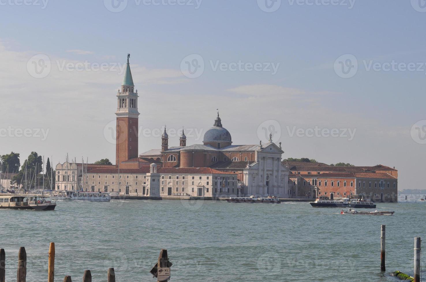 vista della città di venezia foto