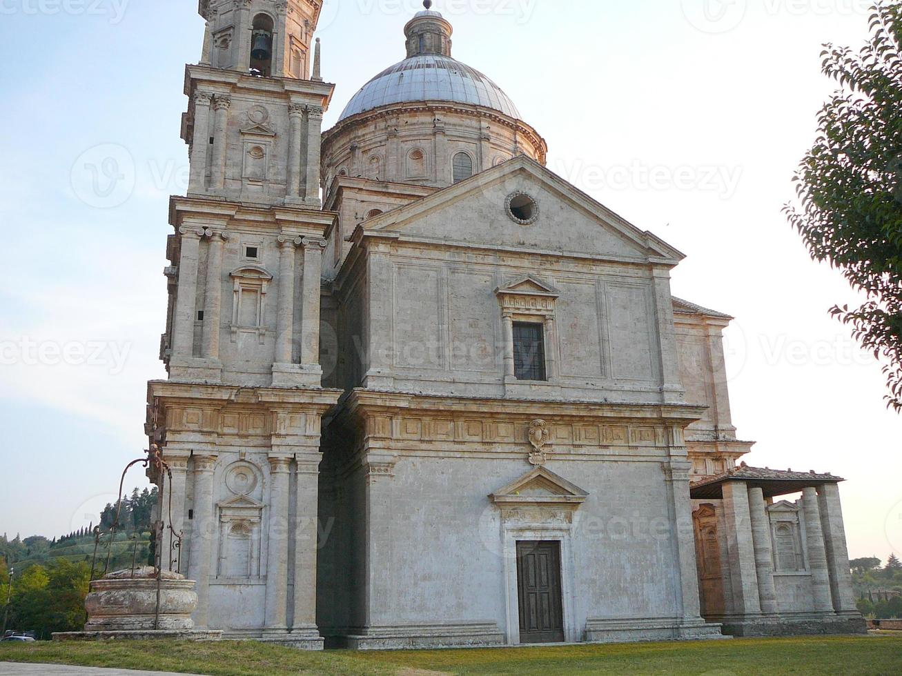 chiesa di san biagio di formica, montepulciano in toscana, italia foto